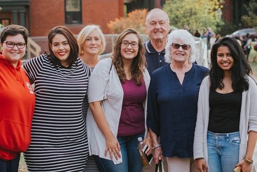 Family at Mount Holyoke College