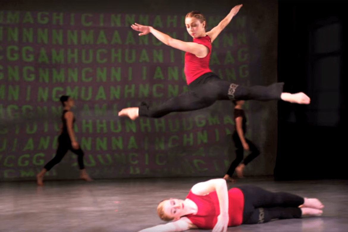 Zoe Henrot dancing with the St. Paul Ballet