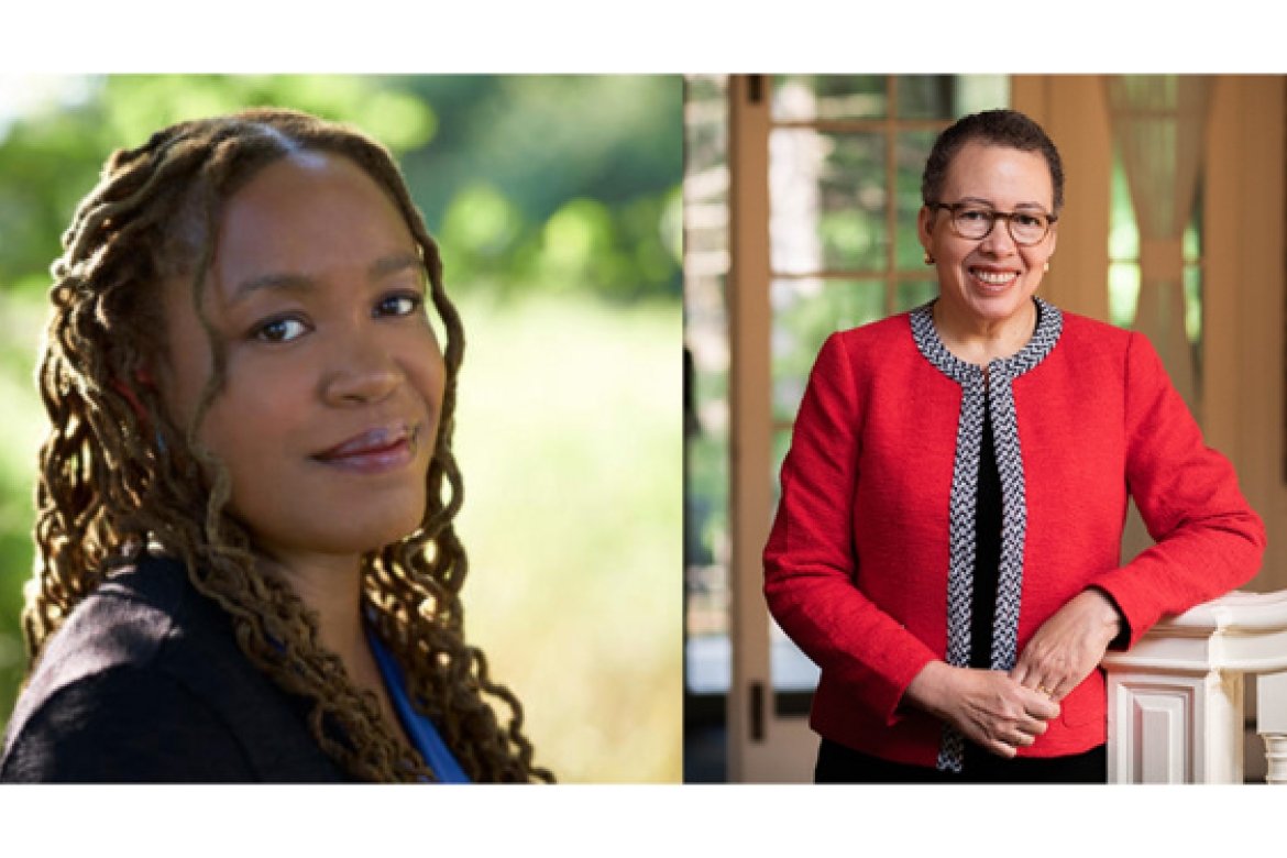 Heather McGee on the left and Dr. Beverly Tatum on the right