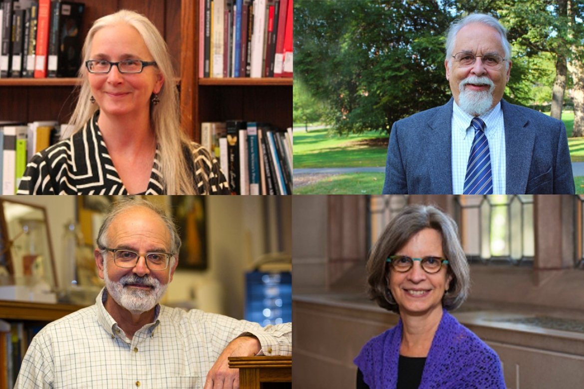 Professors Holly Hanson, Christopher Pyle, Stan Rachootin and Lynn M. Morgan retire from Mount Holyoke College after extraordinary teaching careers. 