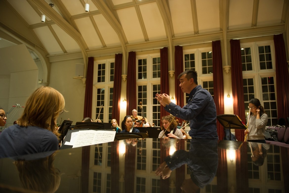 Members of the Mount Holyoke faculty, such as Tianhui Ng (pictured), are working with the Pioneer Valley Symphony to examine contributions of women composers.