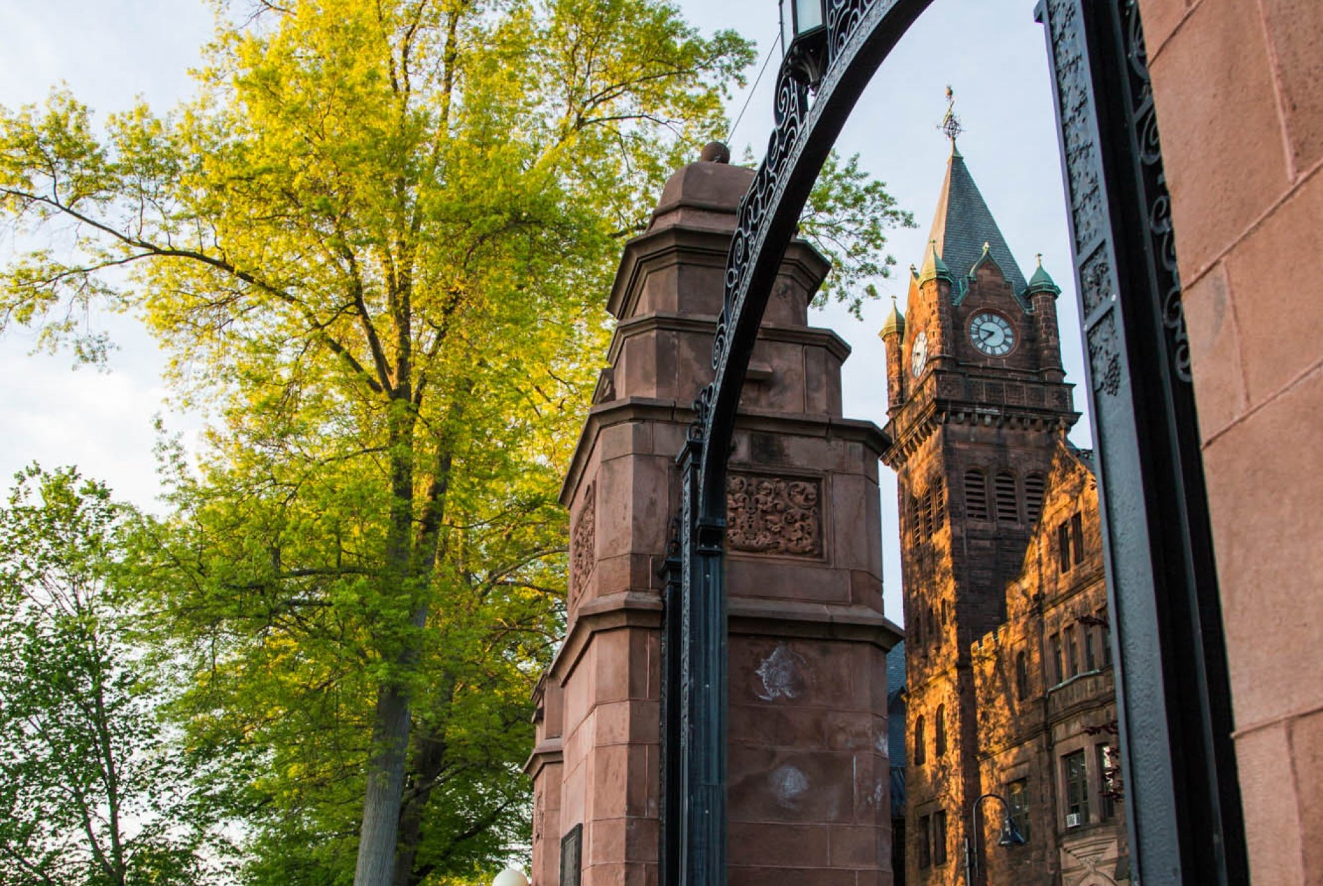 The Inauguration Of President Danielle R Holley Mount Holyoke College   Clock Tower Gates 2 