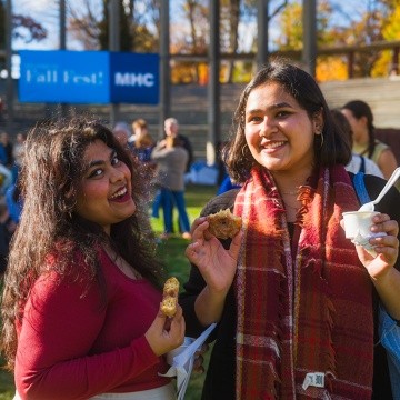 Fall Fest at Mount Holyoke College, October 2024