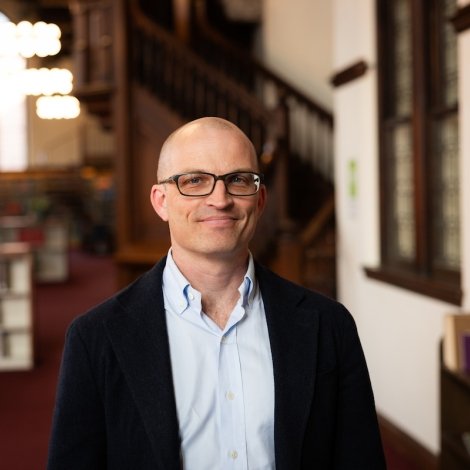 Desmond Fitz-Gibbon, Associate Professor of History, Chair of History, and Nexus Track Chair for Museums, Archives, and Public History