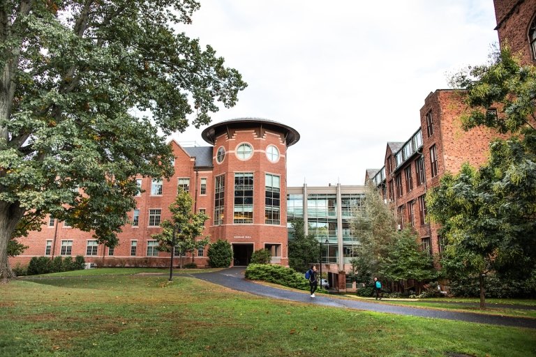 The exterior of Kendade Hall