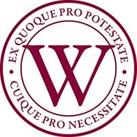Wooster School logo Ex Quoque Pro Potestate Cuique Pro Necessitate
