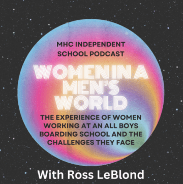 A Mount Holyoke Masters in Teacher Leadership podcast. Women in a Men's World.